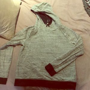 Grey Reebok sweatshirt